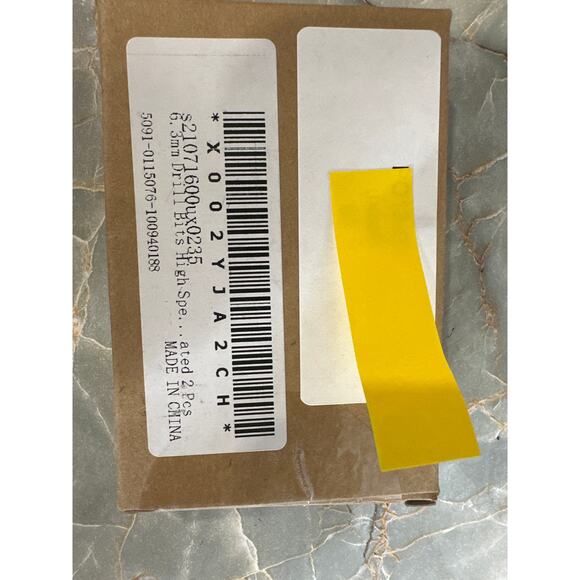 uxcell 6.3mm High Speed Steel Twist Drill Bits - 2 Pcs - Picture 4 of 4